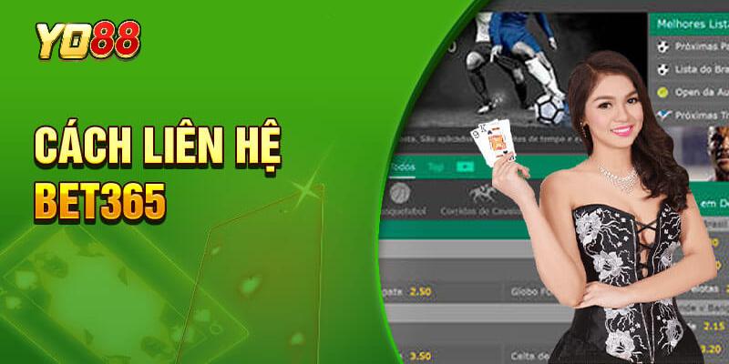 Phương thức liên hệ Bet365