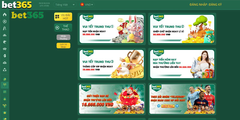 Khuyến mãi đăng ký Bet365