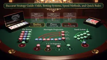 Baccarat Strategy Guide: Odds, Betting Systems, Speed Methods, and Quick Rules